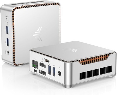 NIPOGI P2 4K Mini PC AMD 4300U 16GB DDR4 512GB SSD ROM 5G WIFI BT Windows 11 Pro