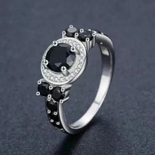 2Ct Round Cut Lab-Created Diamond Women's Engagement Ring 14k White Gold Plated