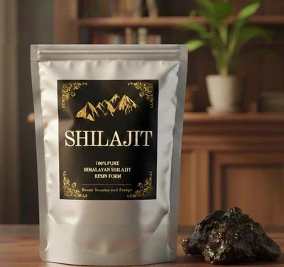 Shilajit Top Quality 100% Pure Gilgit Salajeet Himalayan (25 GM to 1000 GM)