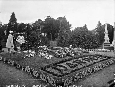 Cemetery, Parnell's Grave, Glasnevin, Co. Dublin c1900 Ireland OLD PHOTO