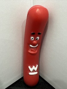 Vintage 1998 Der Wienerschnitzel Antenna Wienie Delicious One Mascot Restaurant