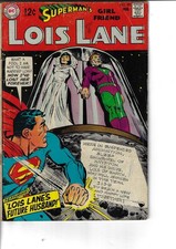 Superman's Girl Friend Lois Lane 90 Future Husband VG+ 1968 Neal Adams Cover