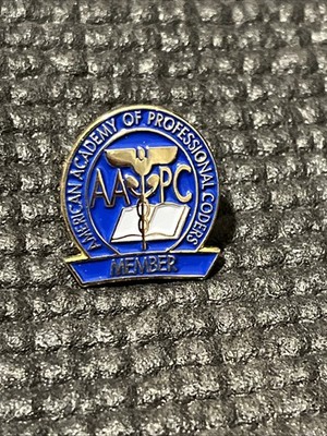 AAPC Medical Coding  lapel pin Member American Academy Professional Coders 5957