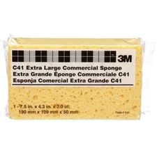 3M C41 Commercial Multi-Purpose Heavy Duty Cellulose Sponge 4.375 W x 7.5 L in.