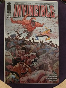 アメコミリーフ　INVINCIBLE # 100 Invincible #100 CGC 9.8 WP Cover B Walker Variant Image Comics