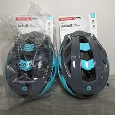 2 Schwinn Dash Adult Bike Helmet Teal Grey Li...