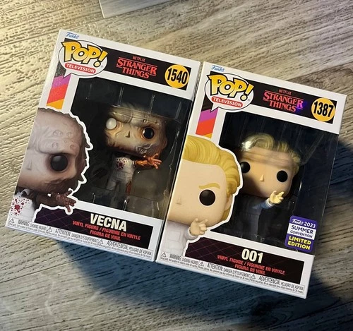 Funko Pop! STRANGER THINGS - #1440 Vecna & #1458 Henry (001) - Set Of 2