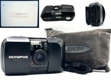  MINT w/Case Olympus  mju i stylus Black Point  Shoot 35mm Film Camera JAPAN