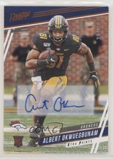 2020 Prestige Xtra Points Orange Signatures 2/25 Albert Okwuegbunam Auto 1i7
