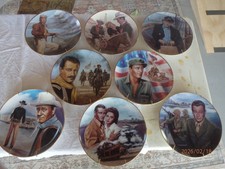 John Wayne Collection of 8 Republic Pictures Plates
