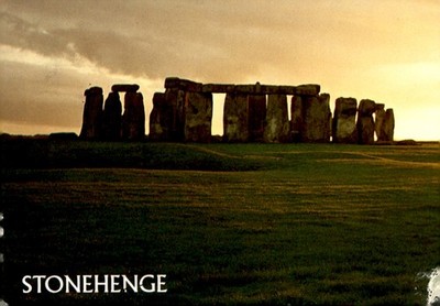 Stonehenge, London, Scotland Trip 1974 Postcard