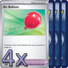 4x Air Balloon - NM Playset - Trainer x4 - Pokemon TCG