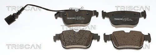 Triscan Bremsbelagsatz, Scheibenbremse Hinterachse U.A. FüR Audi, Cupra-image