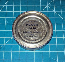 Vintage Vietnam US Military MCI C Ration Peach Jam Can Ration Sealed