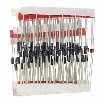 Complete 100Pcs Diode Collection Practical Components for DIY Enthusiasts