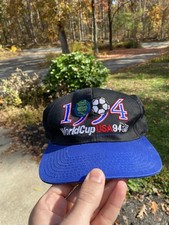Vintage World Cup USA 1994 USA Colors Twins Enterprise Hat Snapback Cap New