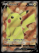 Pikachu V 157/172 Ultra Rare Brilliant Stars Pokemon Holo Near Mint on eBay