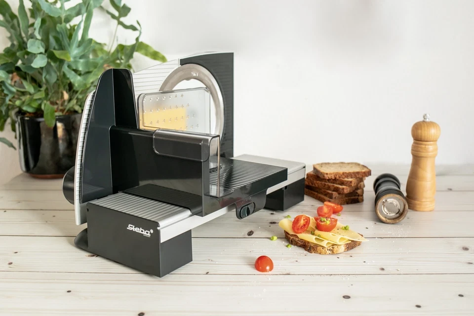 Steba AS 200 Made in EU – Solinger Messer Ø170 mm,  Allesschneider 0–15 mm - Bild 2 von 4