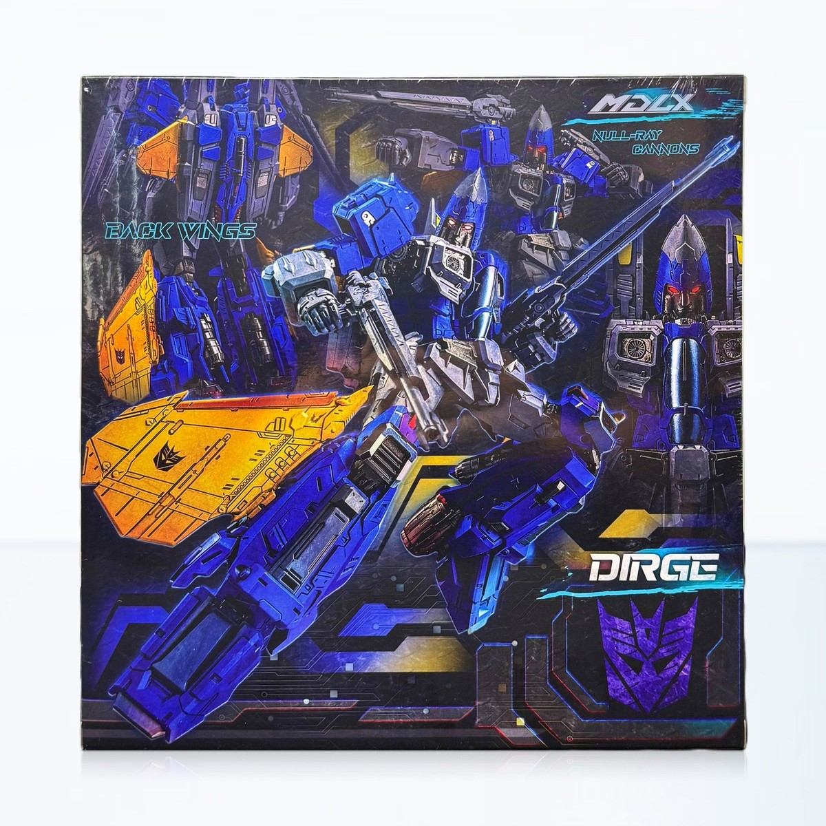 Threezero Transformers MDLX Scale Dirge Diecast Action Figure In