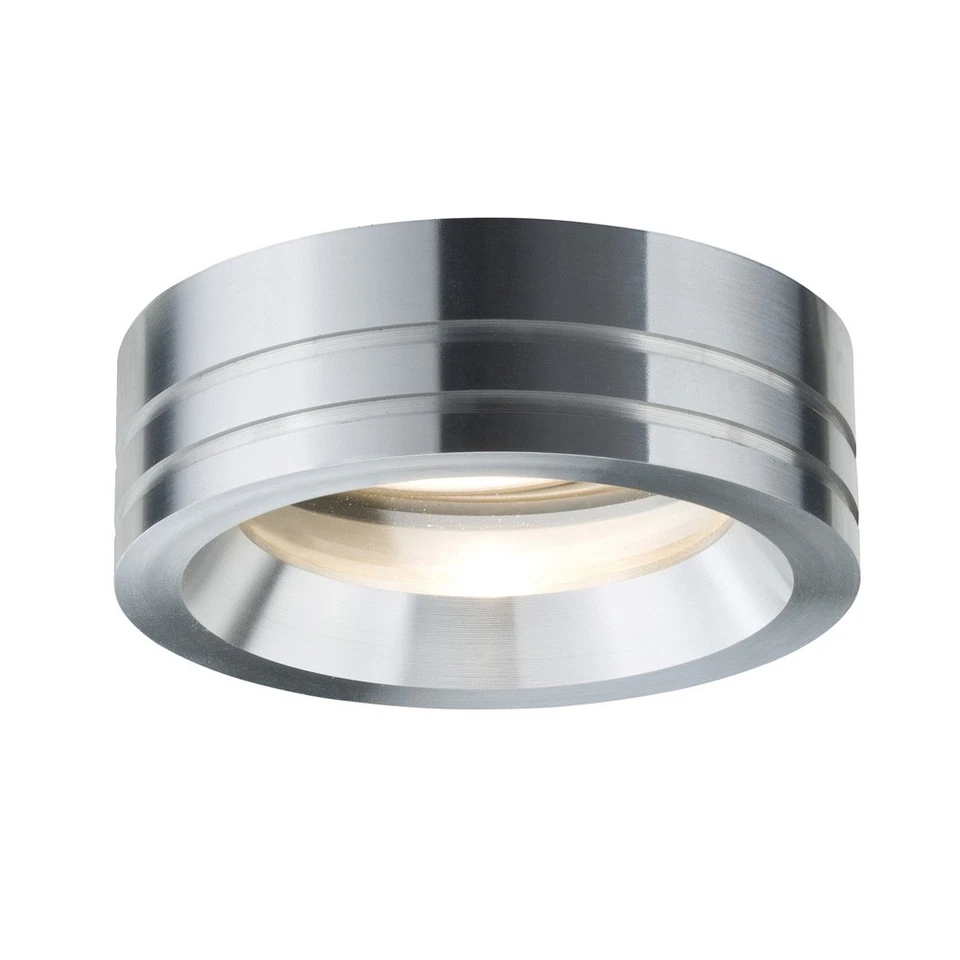 Paulmann Faretti Incassati Anello Curl Ferro Spazzolato IP23 Max. 35W GU5,3 - Immagine 3 di 4