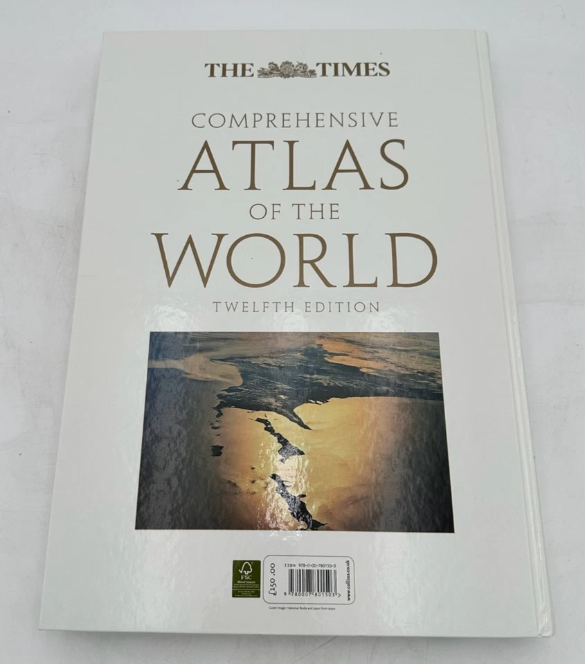 The Times Comprehensive Atlas of The World Twelfth Edition - Hardcover Slipcase - Image 3 of 4