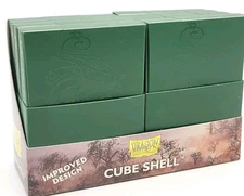Dragon Shields Forest Green Cube Shell by Arcane Tinman 30551