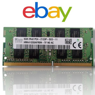   SK hynix 8GB DDR4 2133MHz SO-DIMM Laptop RAM PC4-2133P 2Rx8   #2044