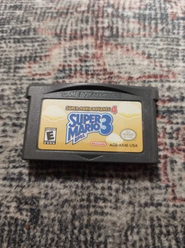 Super Mario Bros 3 Game Boy Advance GBA 2003 Cleaned Tested
