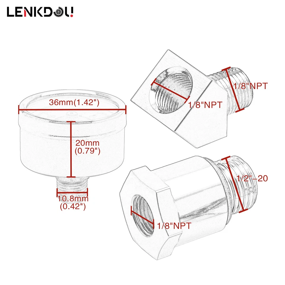 Manómetro de presión de aceite 0-60 PSI para Harley Shovelhead FX FL Big Twin Touring Softail Foto 4 de 4