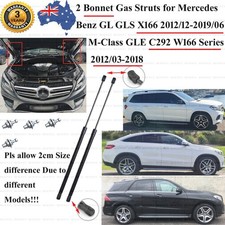 Front Bonnet Hood Gas Struts for Mercedes Benz W166 X166 C292 GLE GL GLS M Class