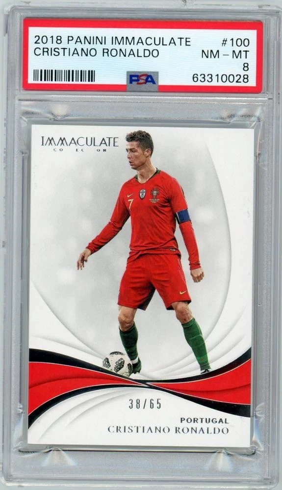2018-19 Panini Immaculate Collection Cristiano Ronaldo #100 for