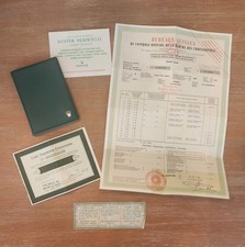 1966 Rolex Paper Work Lot - Check It Out