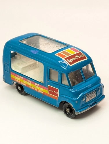 MATCHBOX LESNEY 47b Commer Ice Cream Van BPW original vintage diecast car