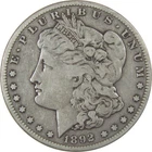 1892 S Morgan Silver Dollar F Fine $1 Coin Collectible SKU:I23966