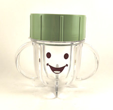 Baby Bullet Short Cup And Blade Food Processor Magic Bullet Green Milling Blade
