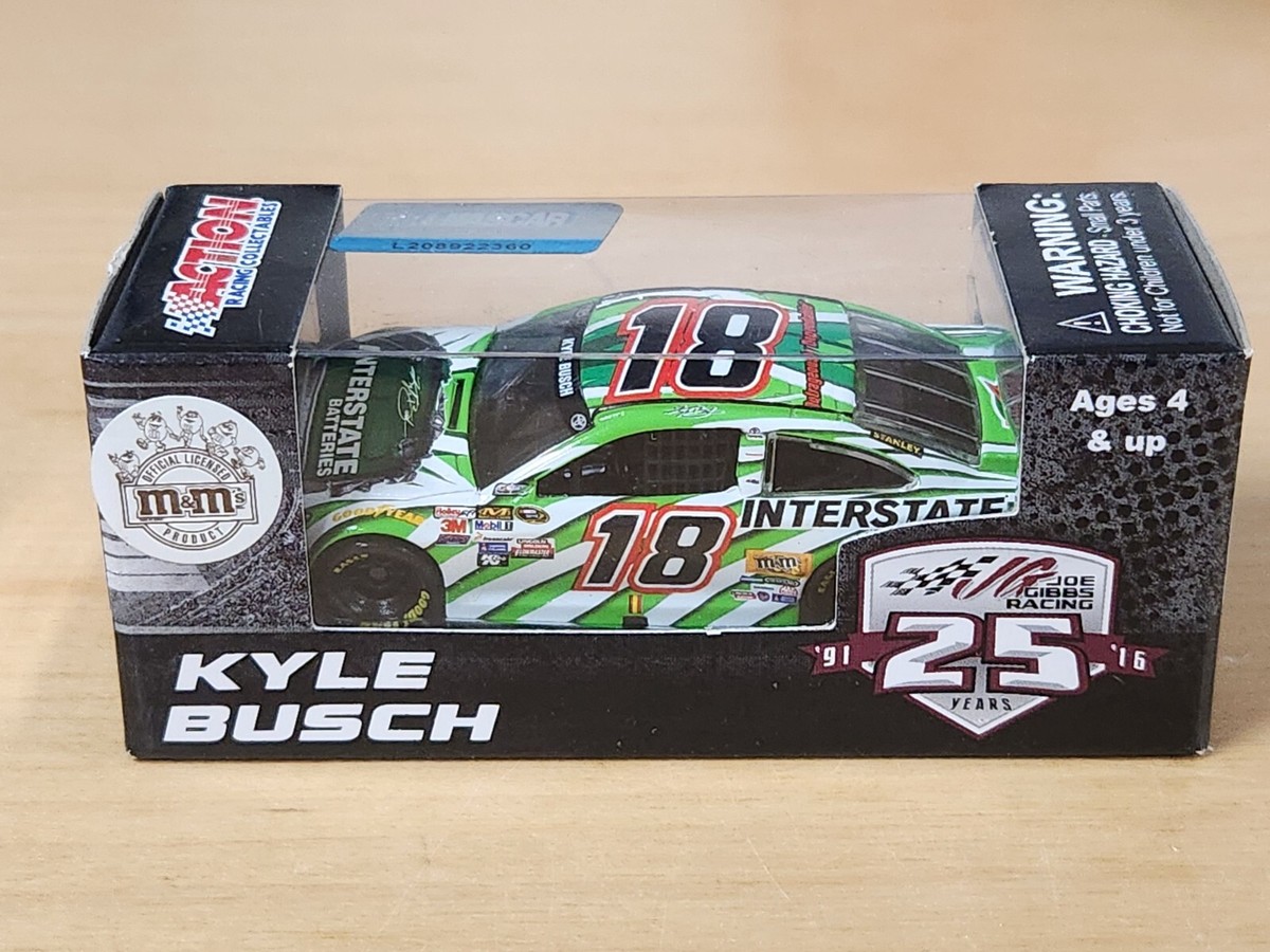 Interstate Batteries Kyle Busch Diecast Interstate Batteries 18 Nascar