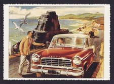 Reproduction Postcard • "Post Age" B.R. Linklater artist card featuring Holden