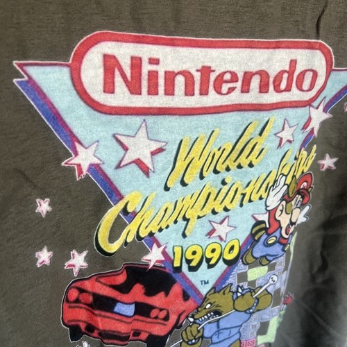 World of Nintendo, World Championships 1990 T Shirt - Size M Medium - Picture 5 of 8