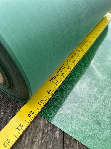 50 Yard ROLL Glitter FLAKE Iron-On HTV Heat Transfer Vinyl HTV Kelly Green 20" - Picture 2 of 5