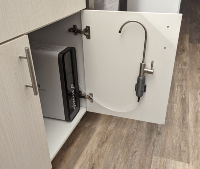 #ad Reverse Osmosis Faucet Mounting Solution for Apartments 3D printed Under Cabinet $48.00