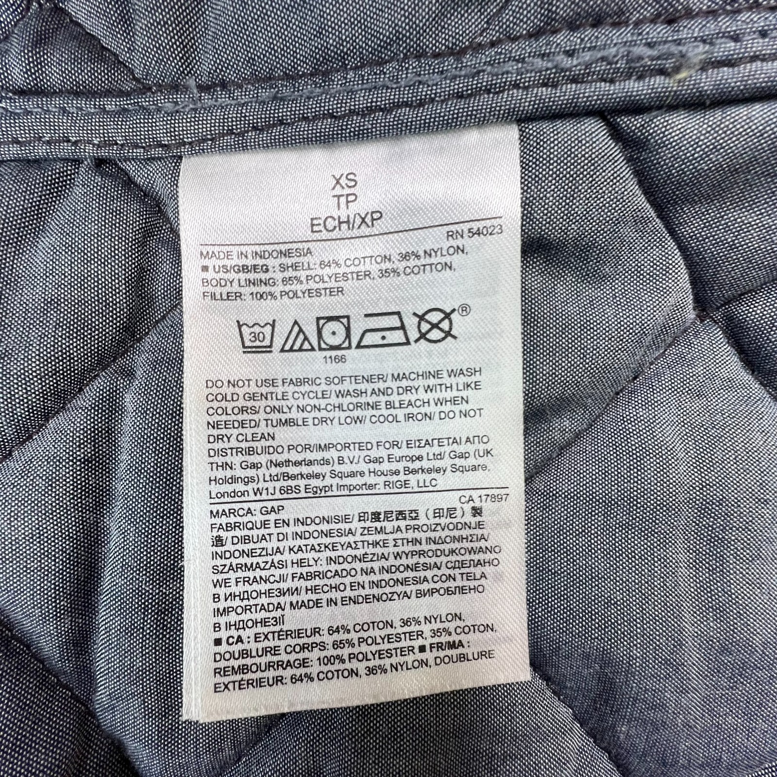 Gap Snap Jacket Women’s Extra Small Light Weight … - image 7
