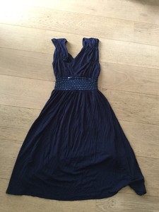 robe bleue marine