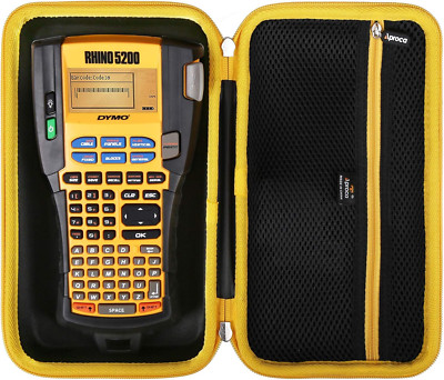 Aproca Hard Travel Storage Case, for DYMO Industrial Label Maker Rhinopro 5200 L
