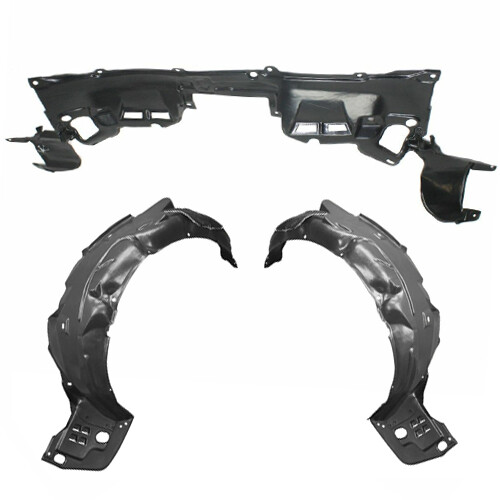 New Front Fender Liner & Engine Under Cover Set For 2012 Honda Civic EX