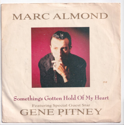 (nT883) Marc Almond ft Gene Pitney, Something's Gotten Hold Of - 1989 - 7'' vinyl