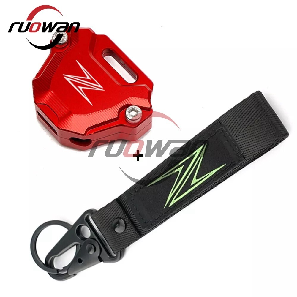For Kawasaki Ninja 400 650 900 Z900 ZX6R ZX4R CNC Key Cover Case