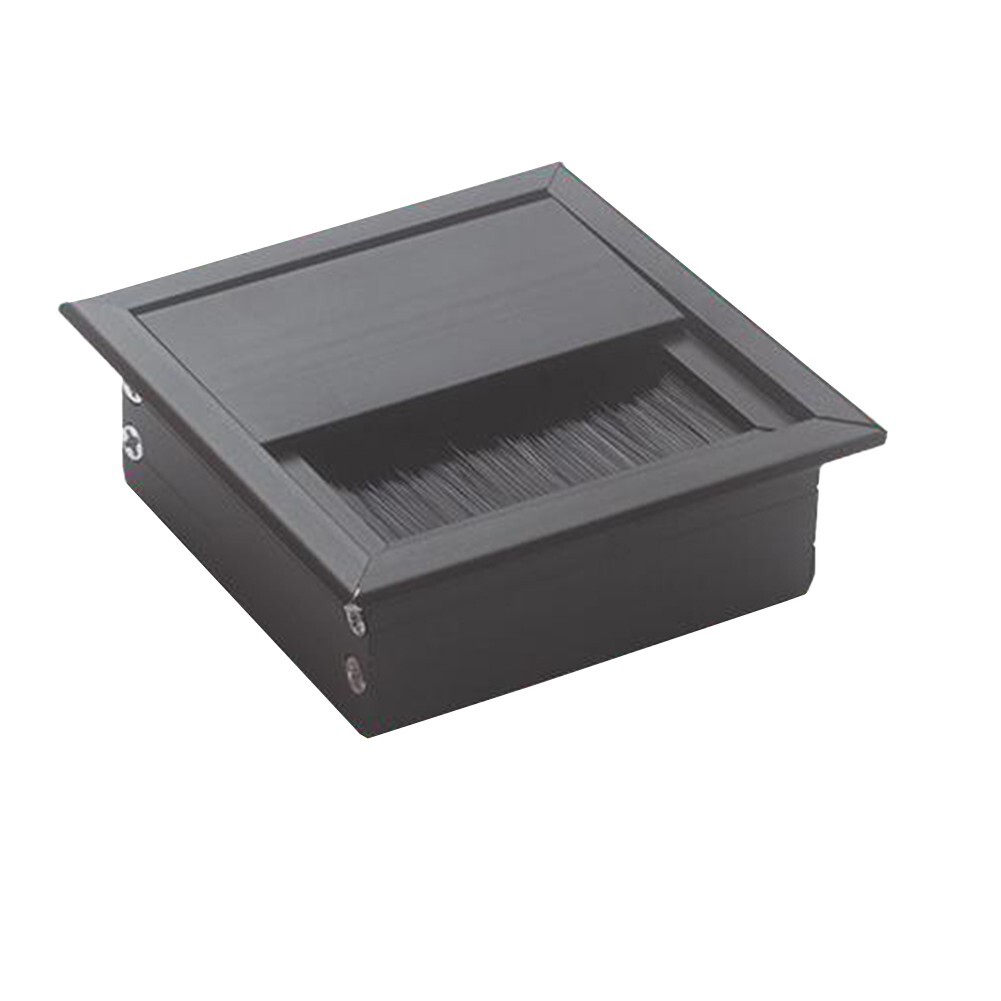 Sleek and Modern Aluminum Alloy Wire Cable Grommet Hole Cover Outlet 80*80MM eBay