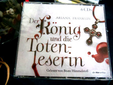 hörbuch - könig + totenleserin 6 cds - originalverpackt.  neu. 