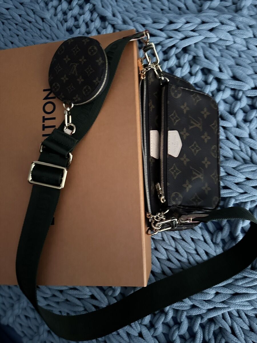 Louis Vuitton multi pochette accessories Khaki Original With Louis Vuitton multi pochette accessories Khaki Original With