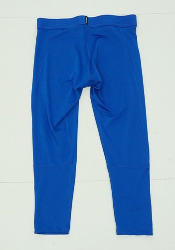 Nike Pro 3/4 Tights Mens Large Blue Dri-Fit Tight Fit Stretch Training Workout - Picture 3 of 4